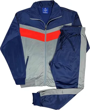 Men's Active Daily wear Tracksuit Jogger Track Jacket & Track Pants Jogging Suit