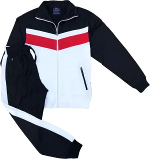 Men's Active Daily wear Tracksuit Jogger Track Jacket & Track Pants Jogging Suit