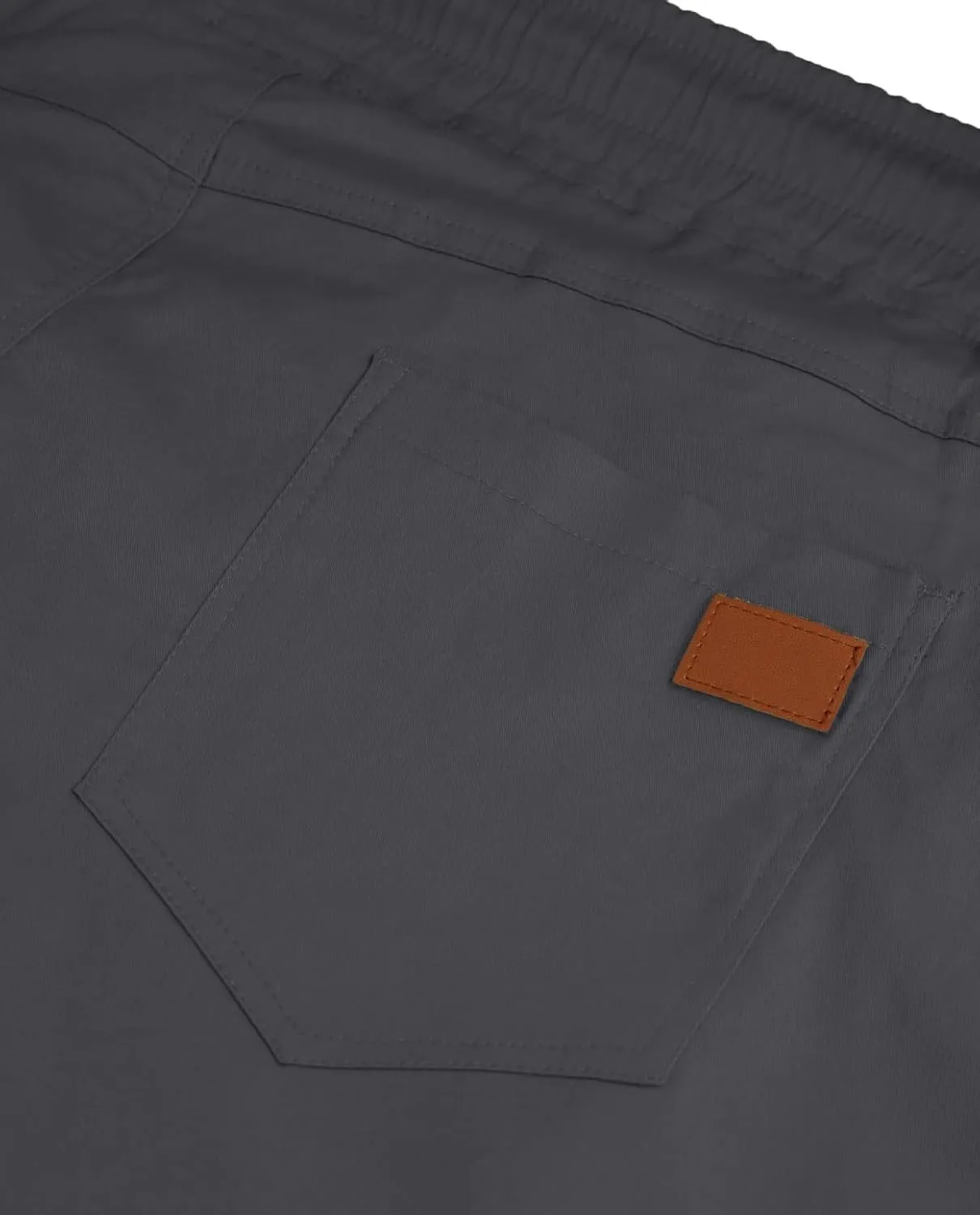 Men's Casual Classic Fit Athletic Workout Golf Cotton Cargo Shorts With 4 Pockets for Summer Beach