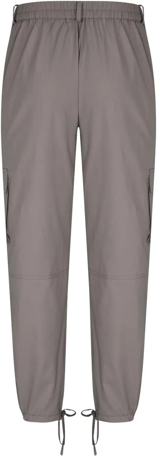 Mens Sweatpants Cotton Workout Active Athletic Hiking Pants with Pockets Slim Fit Outdoor Tactical Jogger Cargo Pants