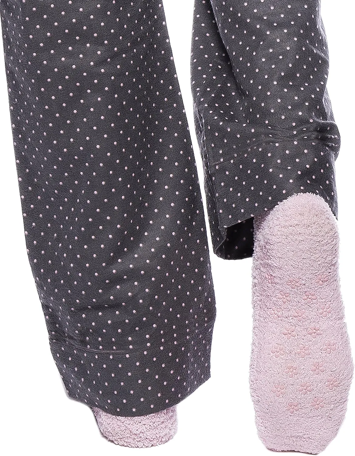 Noble Mount Womens Pajama Pants - 100% Cotton Flannel Lounge Pants with Pockets & Drawstring