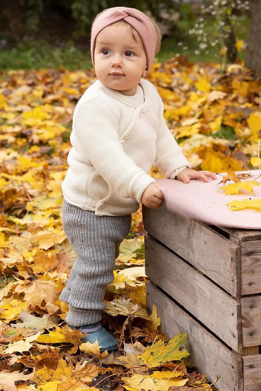 Organic Merino Wool Knitted Leggings