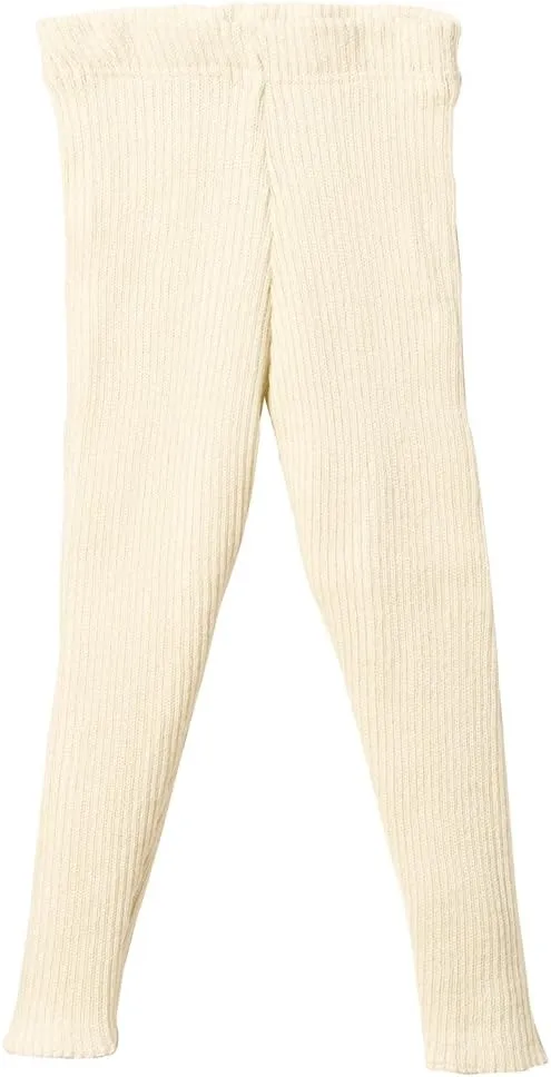Organic Merino Wool Knitted Leggings