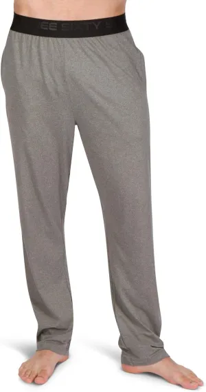 Performance Dry Fit Pajama Pants for Men - Stretch Lounge Pjs with Pockets, Tapered Fit, Solid