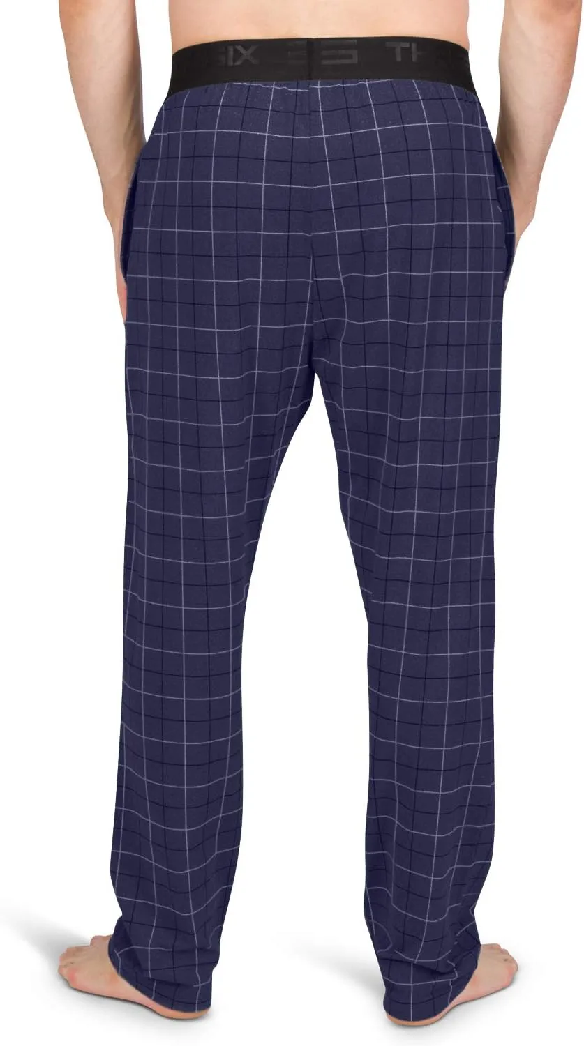 Performance Dry Fit Pajama Pants for Men - Stretch Lounge Pjs with Pockets, Tapered Fit, Solid
