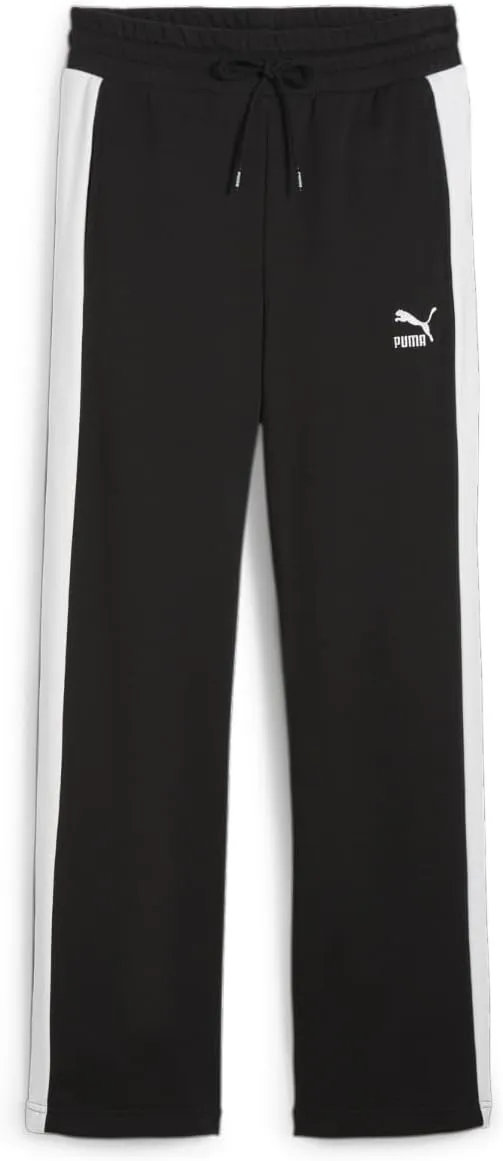 PUMA Women's Iconic T7 French Terry Straight Leg Track Pants