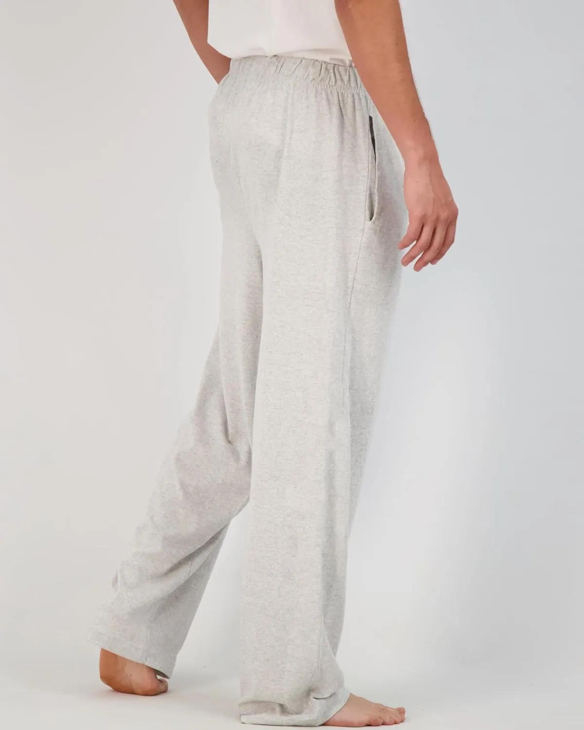 Real Essentials 3 Pack: Men's Pajama Pants - Knit Cotton Flannel Plaid Lounge Bottoms (Available In Big & Tall)