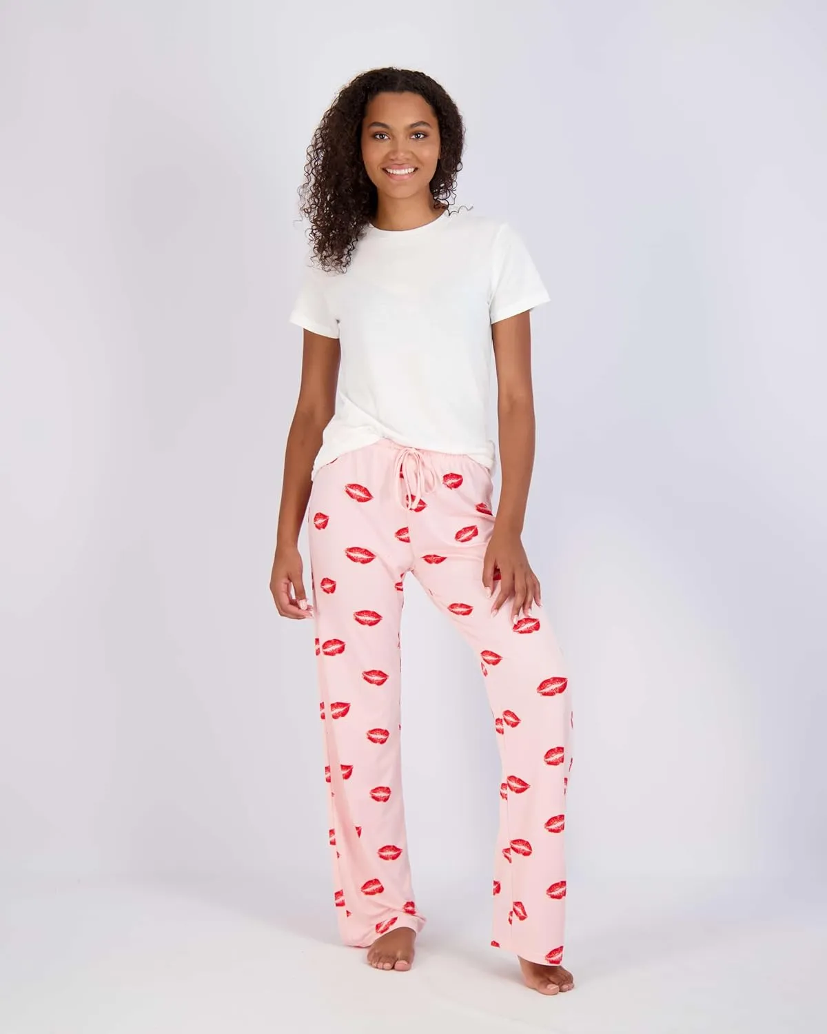 Real Essentials 3 Pack: Womens Ultra-Soft Comfy Pajama Lounge Pants Sleepwear (Available in Plus Size)