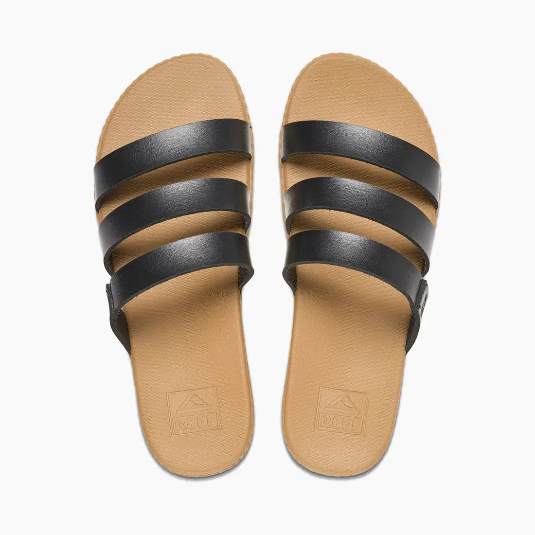 Reef Womens Cushion Ruby Black Tan