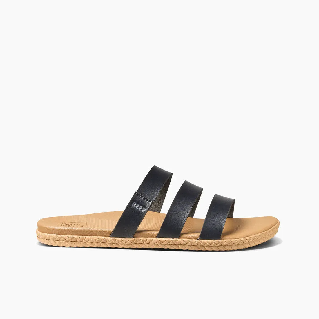 Reef Womens Cushion Ruby Black Tan