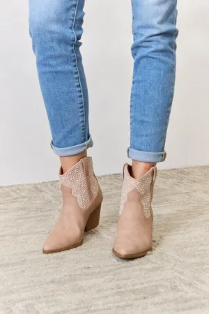 Rhinestone Ankle Cowgirl Booties