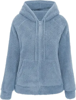RISISSIDA Women Faux Fur Fleece Lightweight Jacket Spring Fall Transitional Fashion, Cute Thin Coat