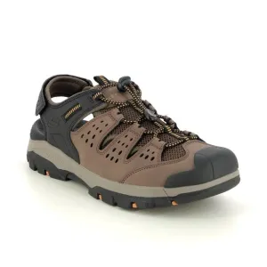 Skechers Mens Sandal Tresmen Menard Brown/Black