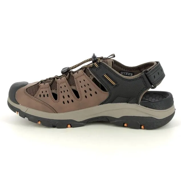 Skechers Mens Sandal Tresmen Menard Brown/Black