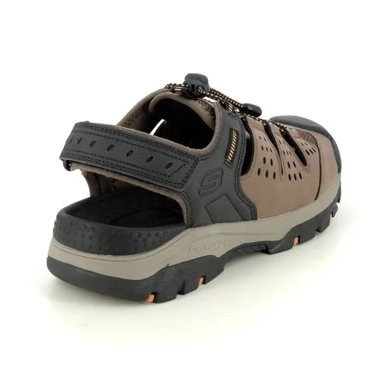 Skechers Mens Sandal Tresmen Menard Brown/Black