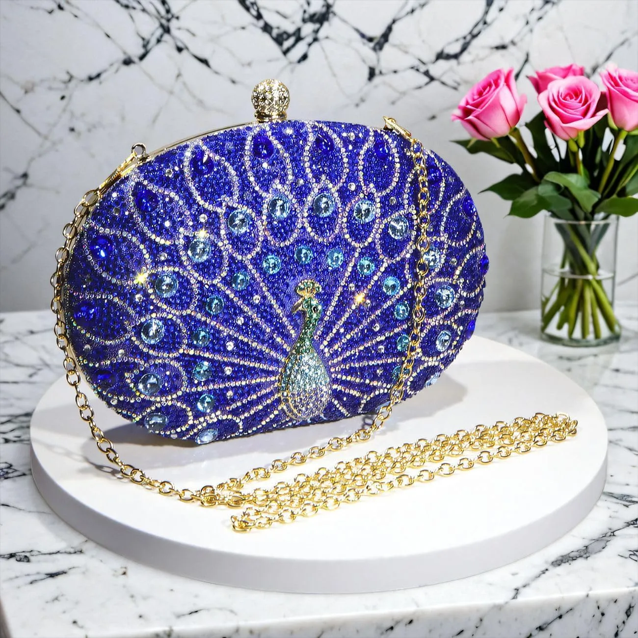 Sparkly Rhinestone Clutch Evening Clutch Purses for Women Formal Evening Handbags Prom Bag