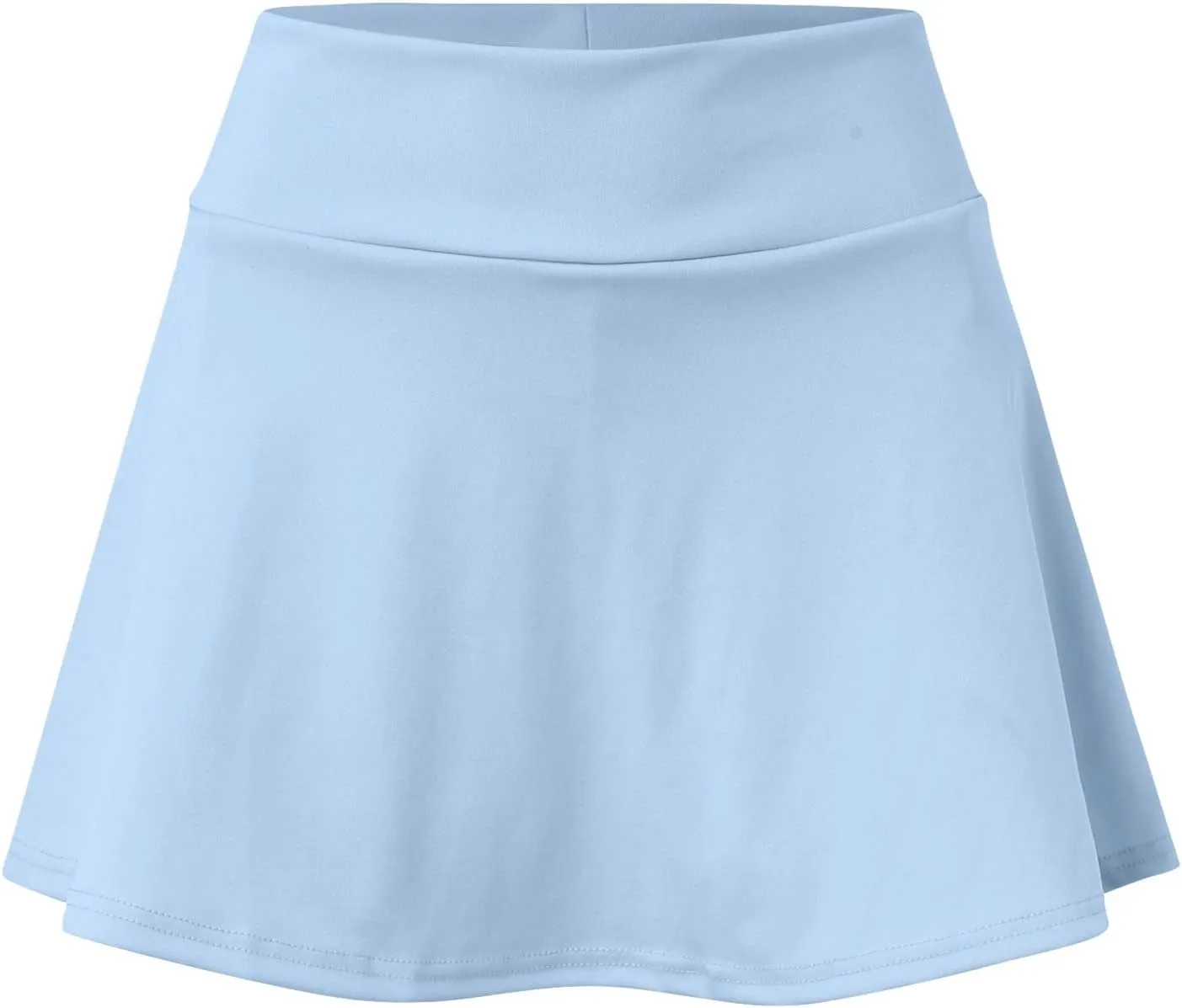 Tennis Skorts for Women Tummy Control High Waisted Golf Skirts Casual Lightweight Running Skort Workout A-Line Mini Skirt