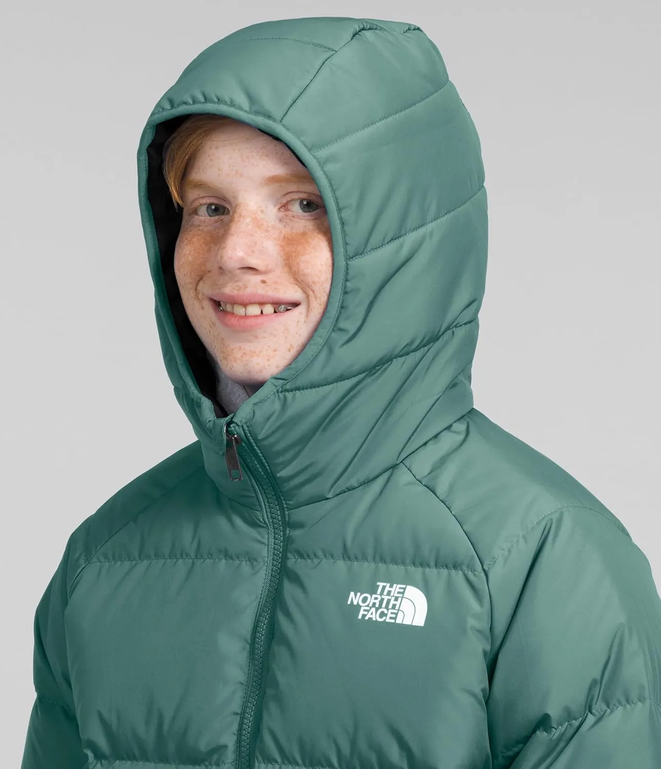 The North Face Boy's Reversible North Down Hooded Jacket (Little Kids/Big Kids)