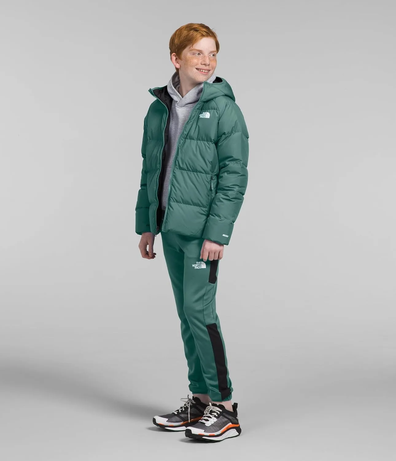 The North Face Boy's Reversible North Down Hooded Jacket (Little Kids/Big Kids)