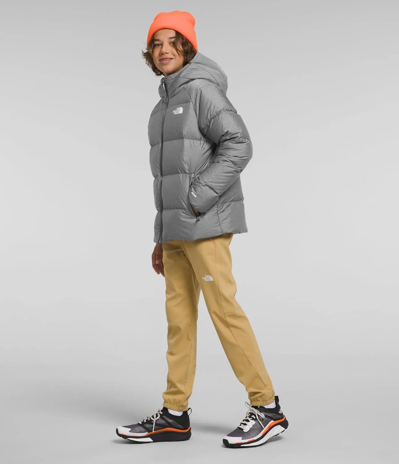 The North Face Boy's Reversible North Down Hooded Jacket (Little Kids/Big Kids)