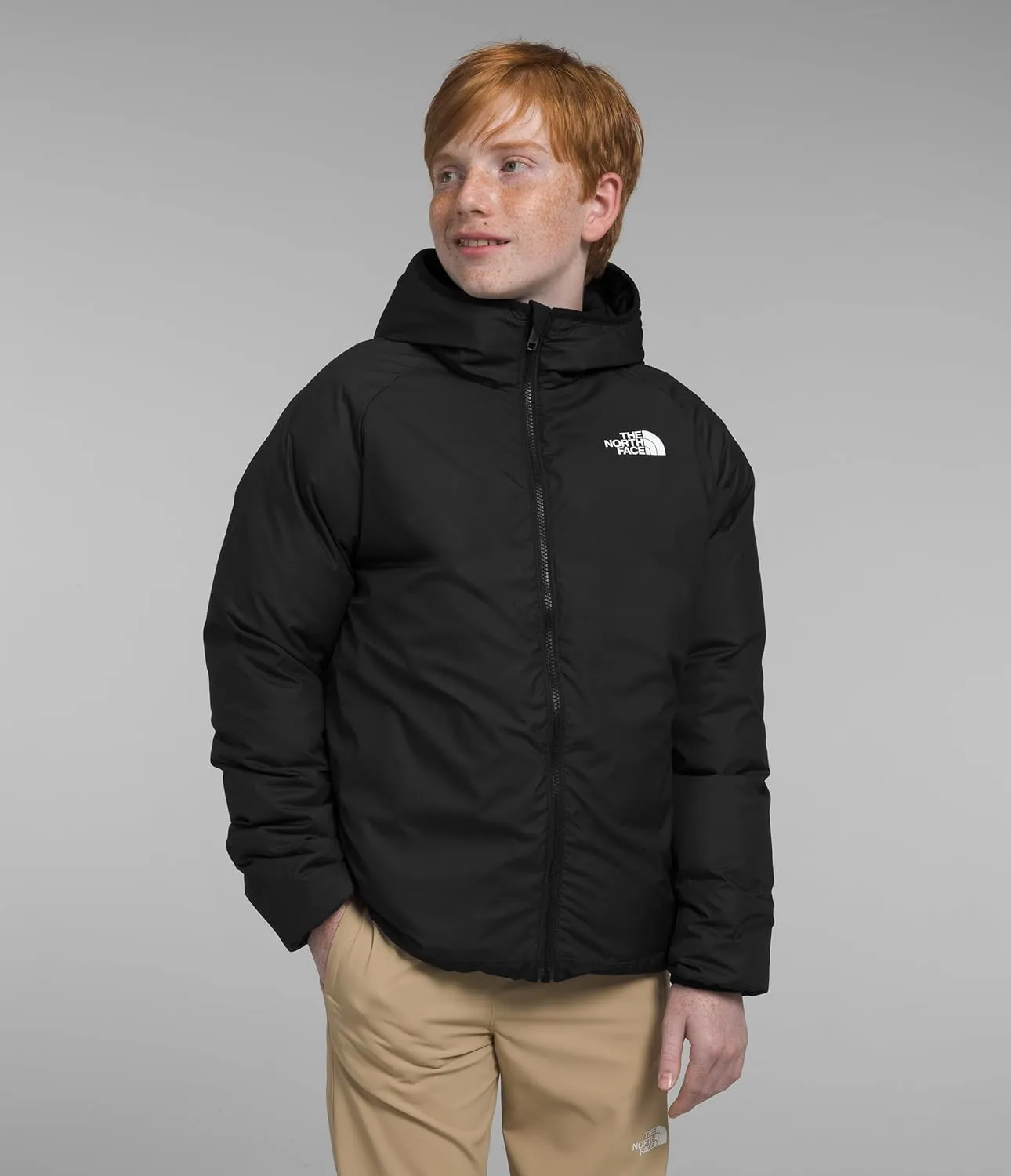 The North Face Boy's Reversible North Down Hooded Jacket (Little Kids/Big Kids)