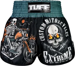Tuff Sport Muay Thai Boxing Shorts, Retro Styles, Classic Slim Cut, MMA, Kickboxing, Workout Set