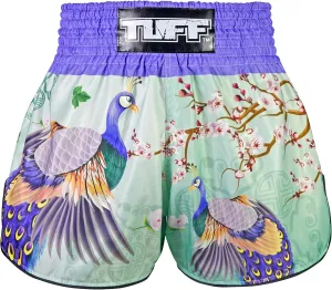 Tuff Sport Muay Thai Boxing Shorts, Retro Styles, Classic Slim Cut, MMA, Kickboxing, Workout Set
