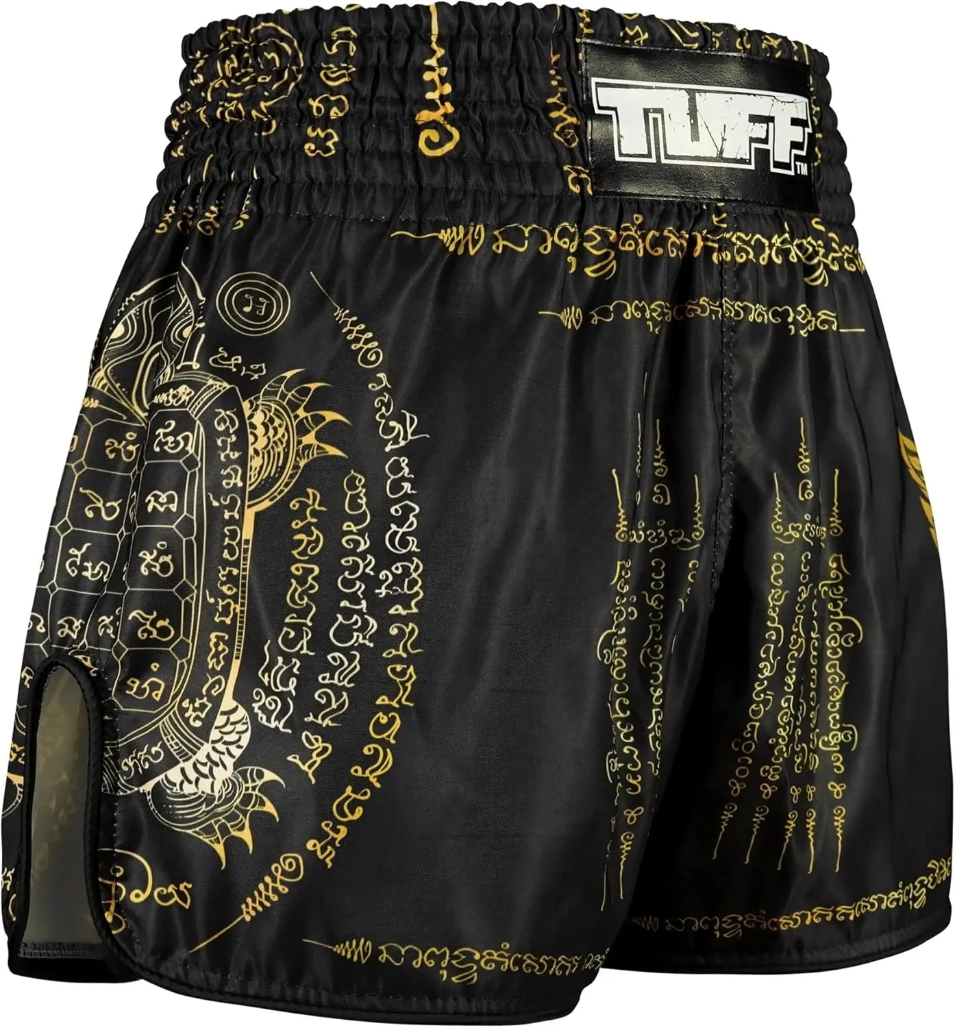 Tuff Sport Muay Thai Boxing Shorts, Retro Styles, Classic Slim Cut, MMA, Kickboxing, Workout Set