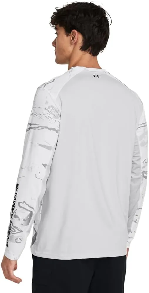 Under Armour Men's Iso-chill Shorebreak Camo Long Sleeve