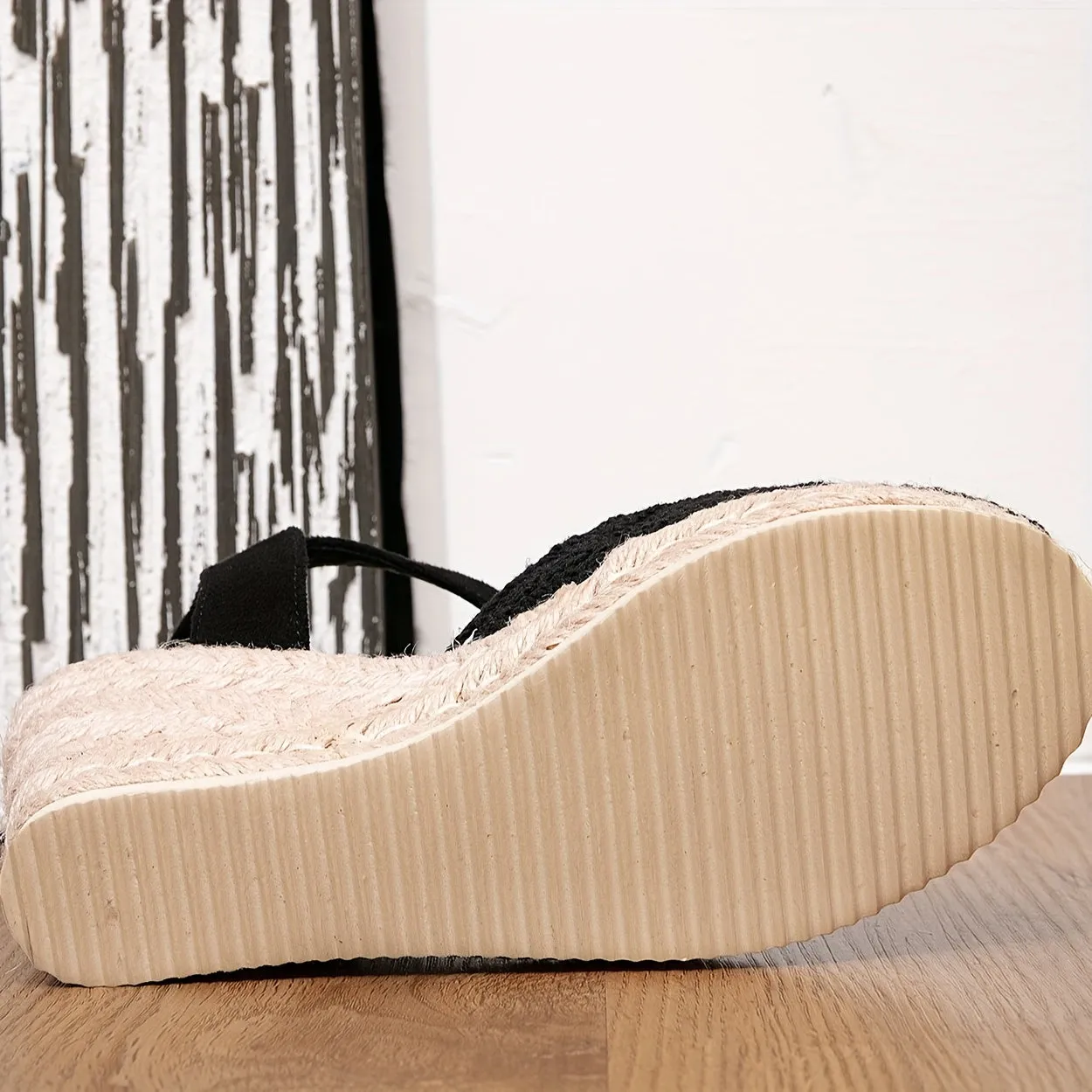 Valeria | Chic Espadrille Wedge Sandals