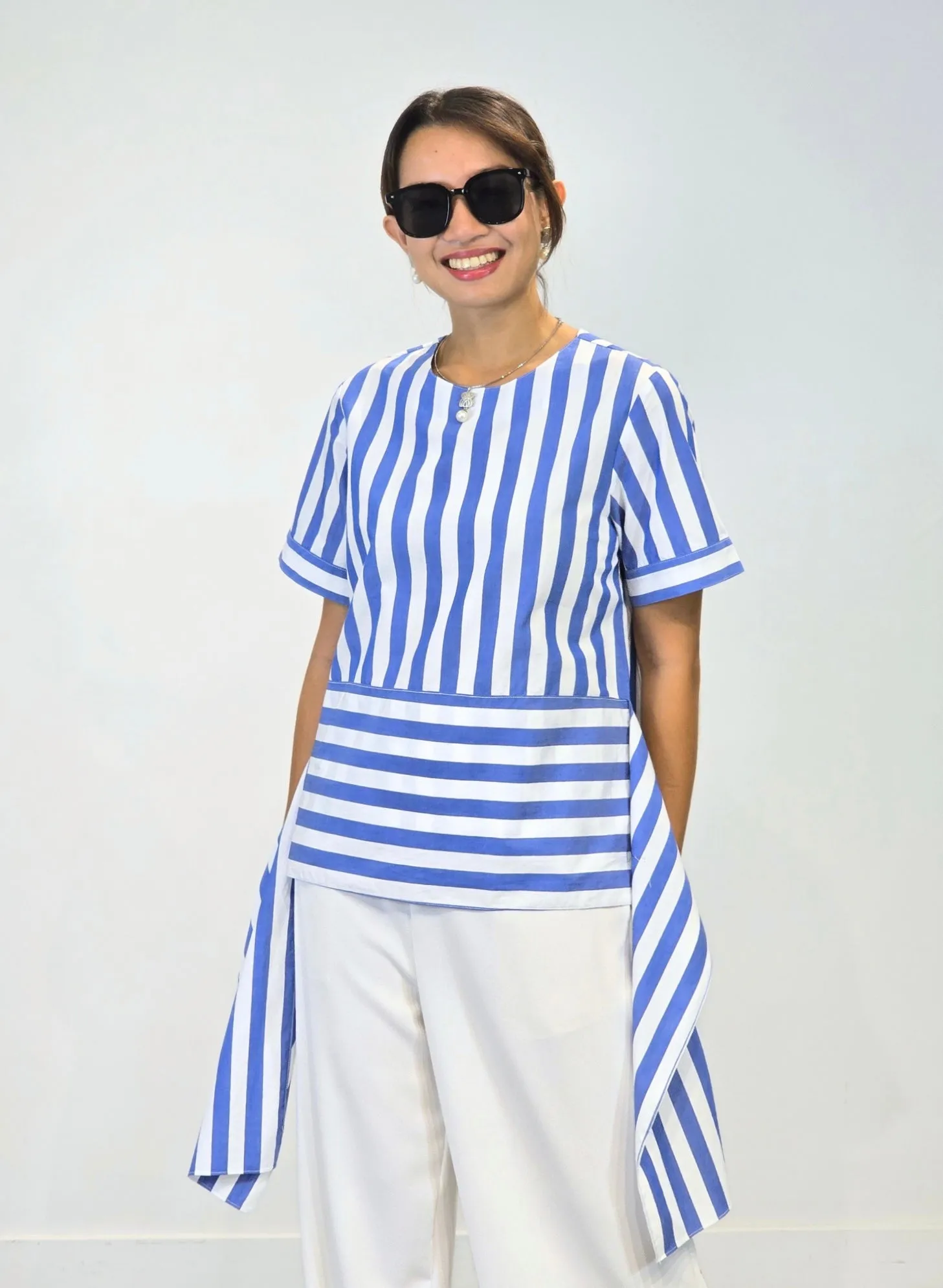 Vanessa Side Drape Top