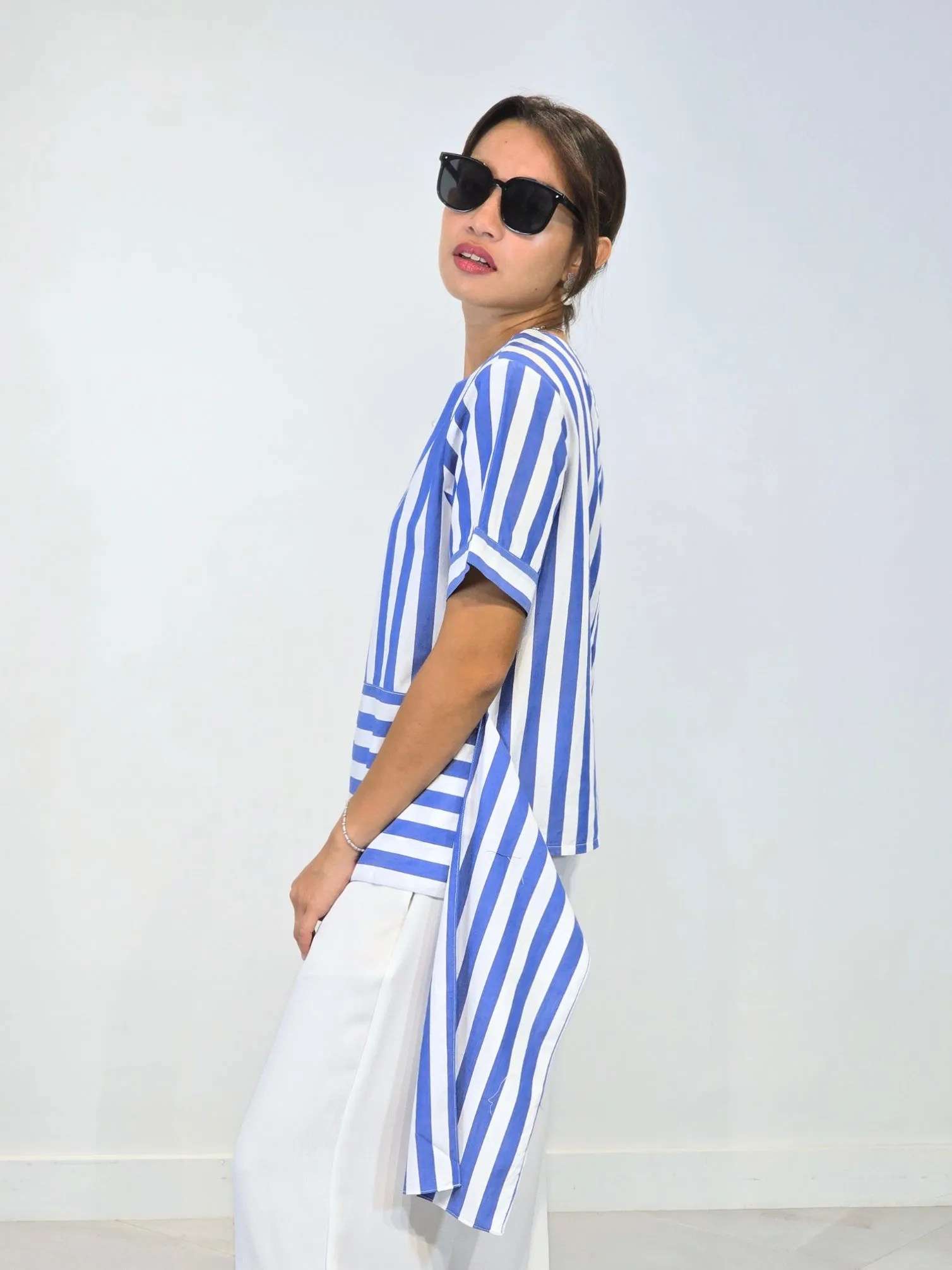 Vanessa Side Drape Top