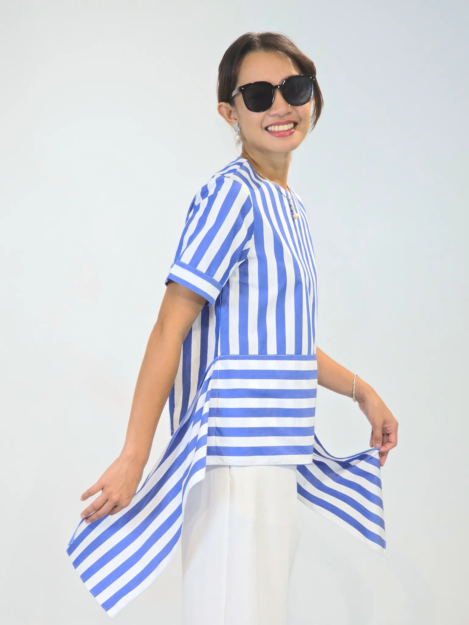 Vanessa Side Drape Top