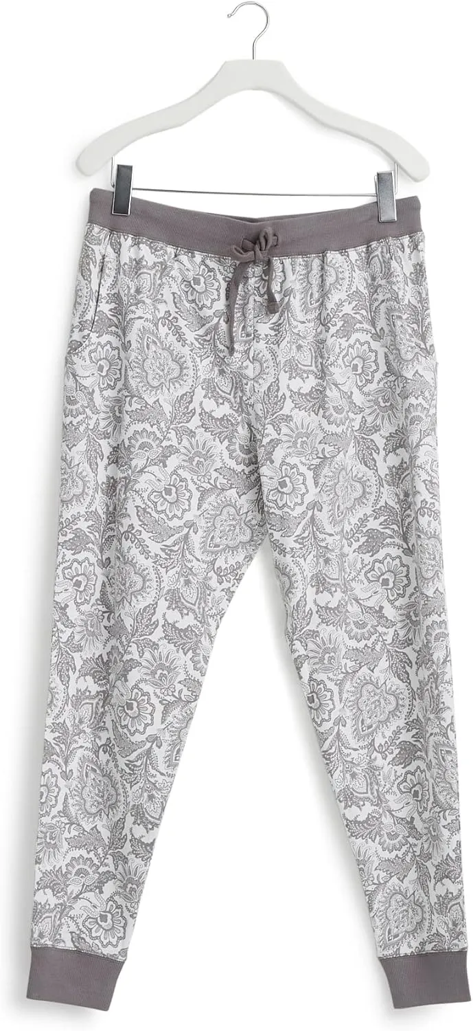 Vera Bradley Women's Plus Cotton Jogger Pajama Pants with Pockets (Extended Size Range)