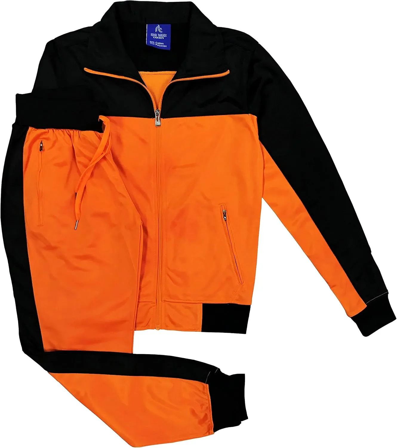 Women's 2-Piece Fashionary Tracksuit Full Track Jacket & Jogger Track pants Jumpsuit