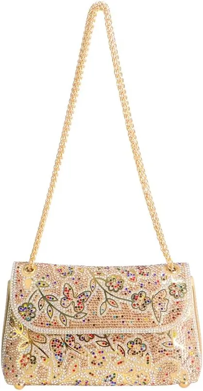 Women's Rhinestone Purse Luxury Diamond Shining Crossbody bag,matched with evening dress, long skirt, party, evening.