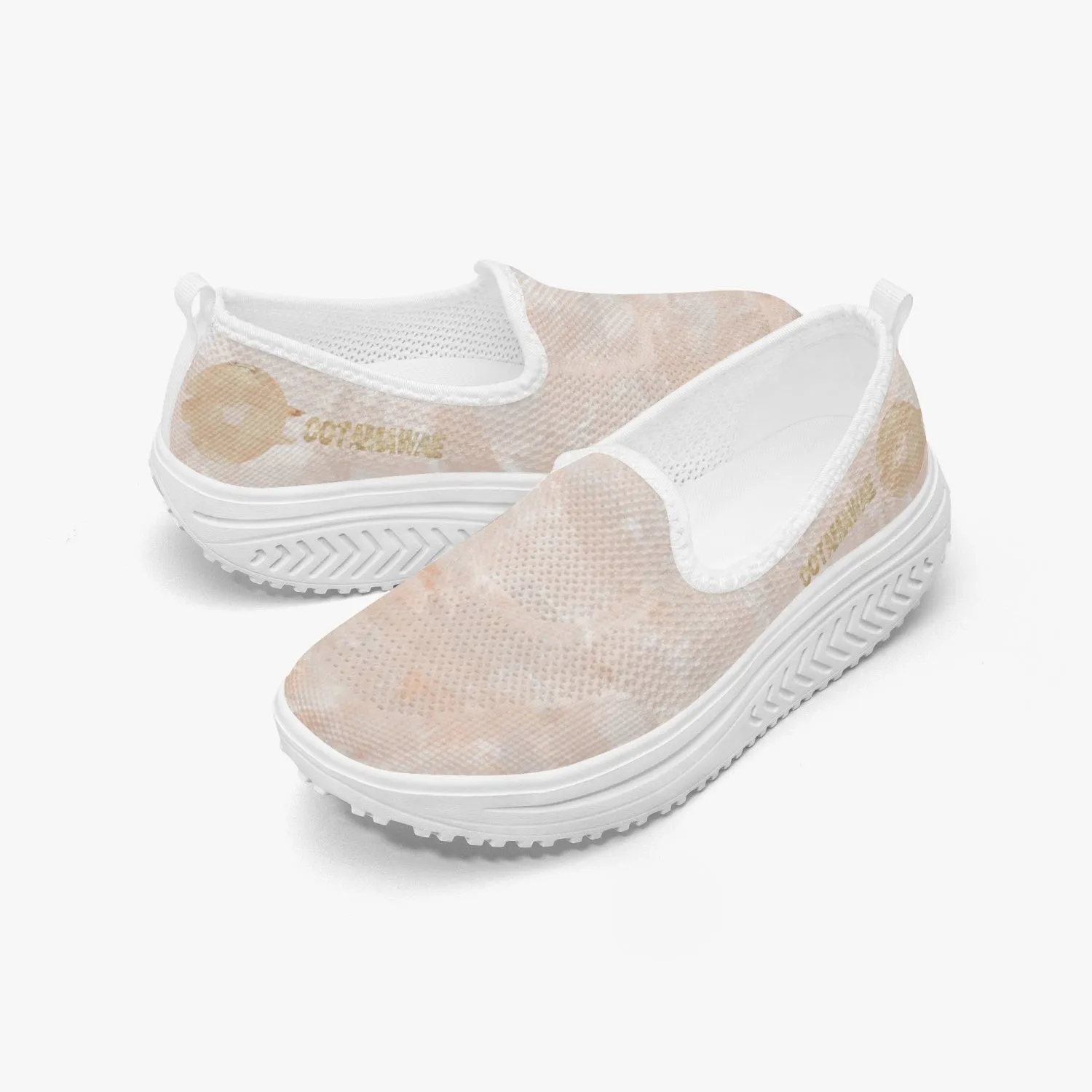 Women's Slip-On Mesh Rocking Shoes