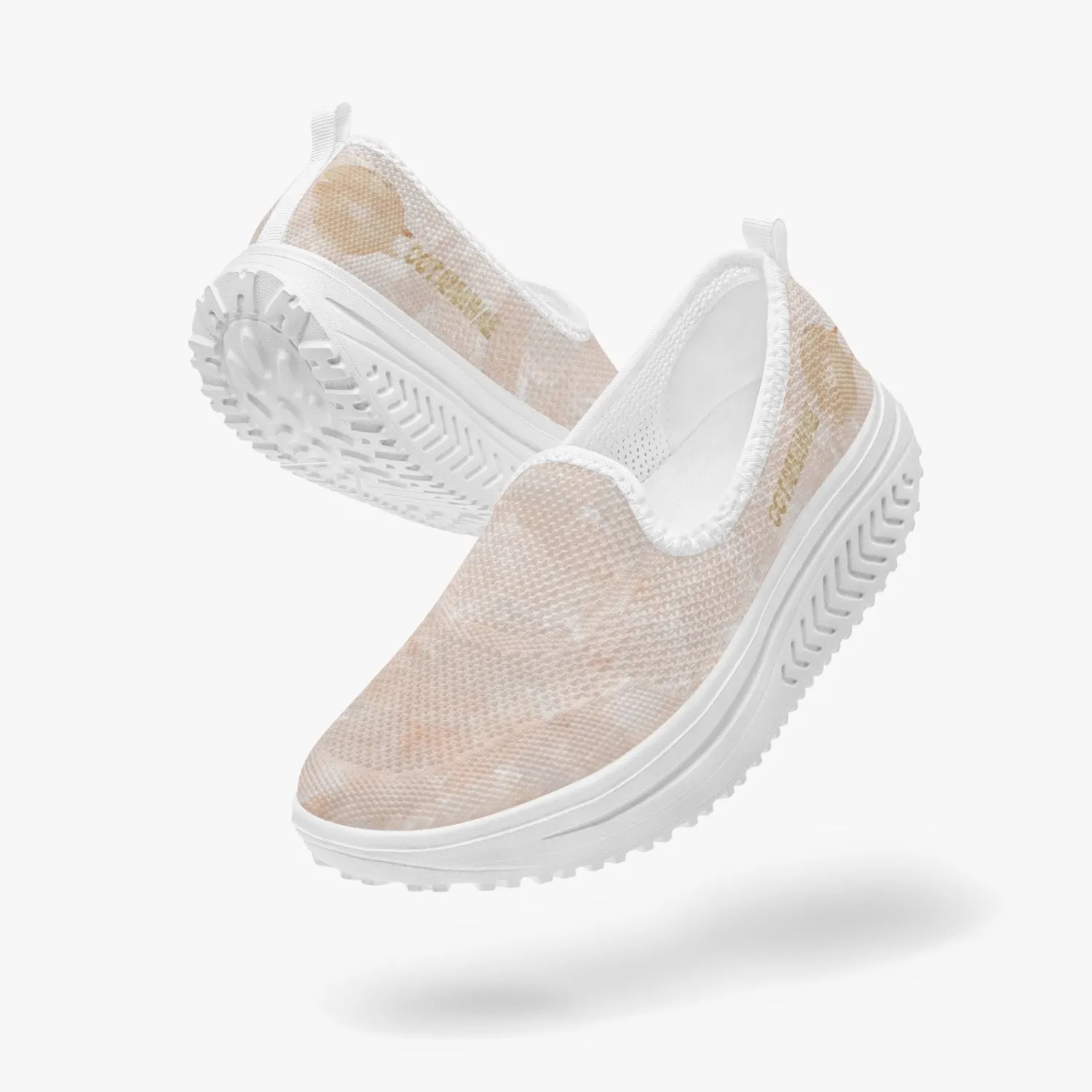 Women's Slip-On Mesh Rocking Shoes