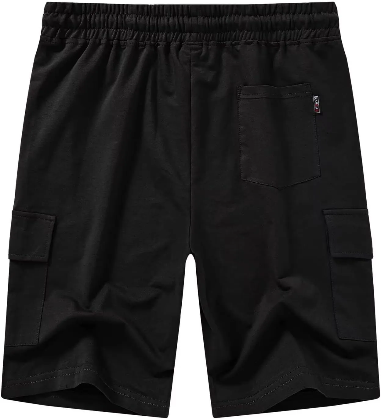 YuKaiChen Men's Casual Cargo Shorts Classic Relaxed Fit Drawstring Elastic Waist with Pockets